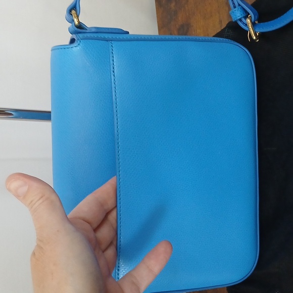 Brand NEW NO TAGS Vera Bradley Blue Crossbody Bag W DUST BAG - Picture 9 of 16